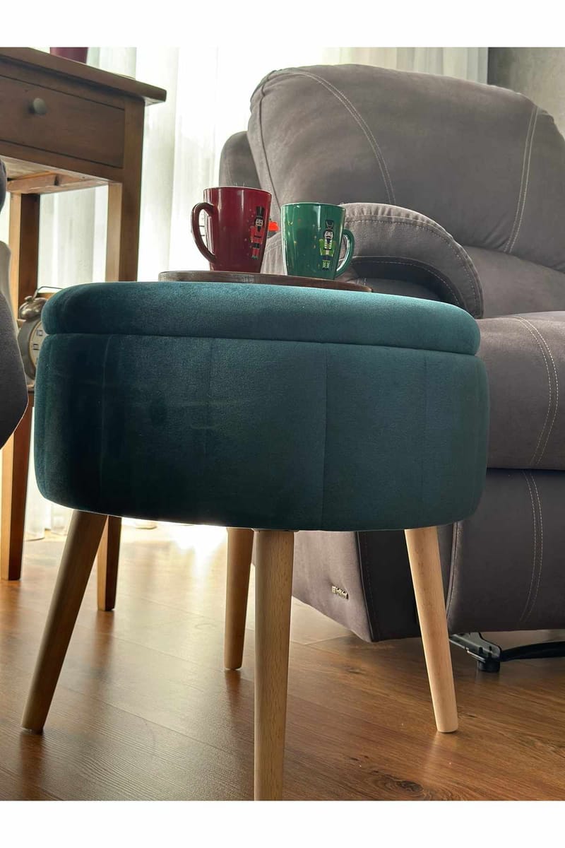 Retzow Sittpuff med förvaring 45 cm - Möbler - Vardagsrum - Stolar & sittmöbler - Sittpuff