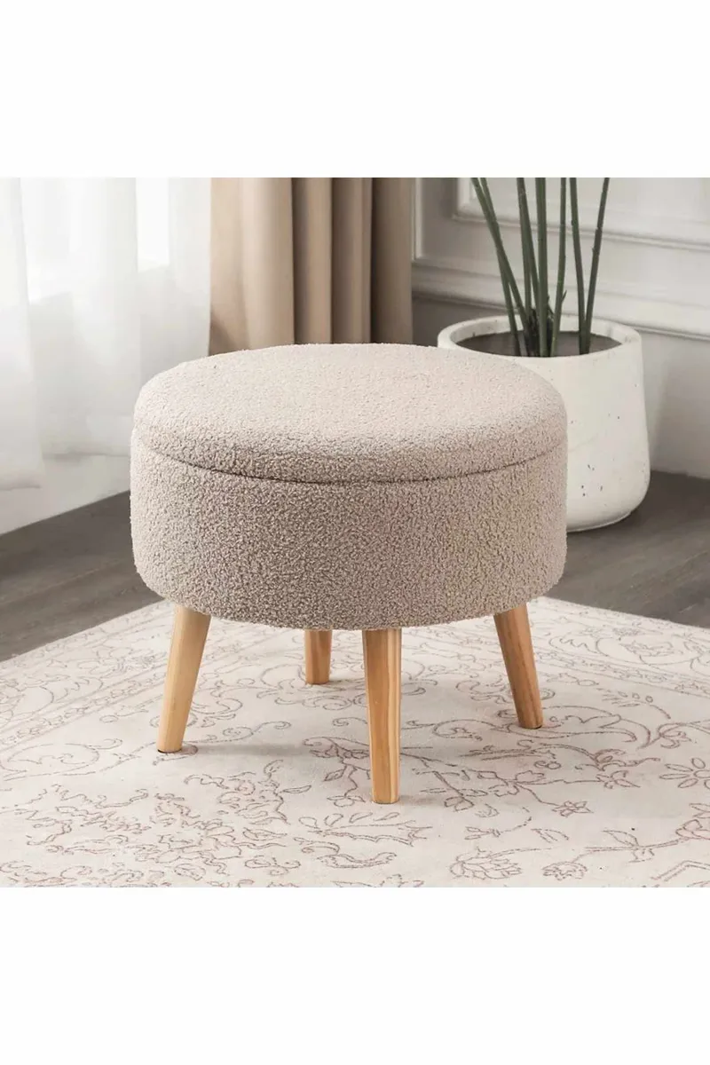 Retzow Sittpuff med förvaring 45 cm - Möbler - Vardagsrum - Stolar & sittmöbler - Sittpuff