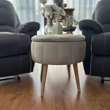 Retzow Sittpuff med förvaring 45 cm - Möbler - Vardagsrum - Stolar & sittmöbler - Sittpuff