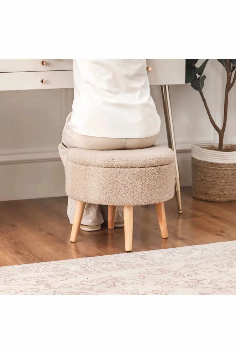 Retzow Sittpuff med förvaring 45 cm - Möbler - Vardagsrum - Stolar & sittmöbler - Sittpuff