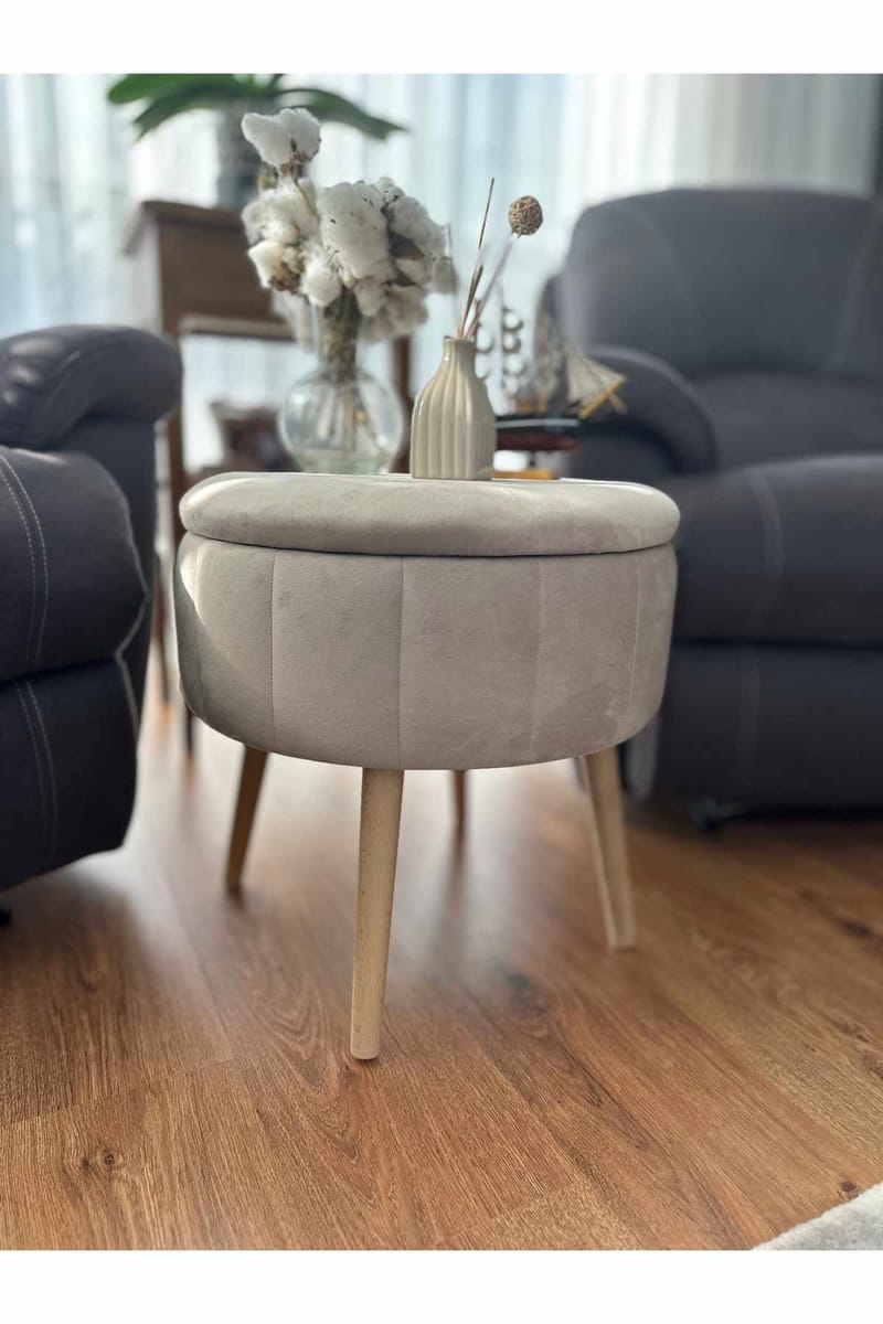 Retzow Sittpuff med förvaring 45 cm - Möbler - Vardagsrum - Stolar & sittmöbler - Sittpuff