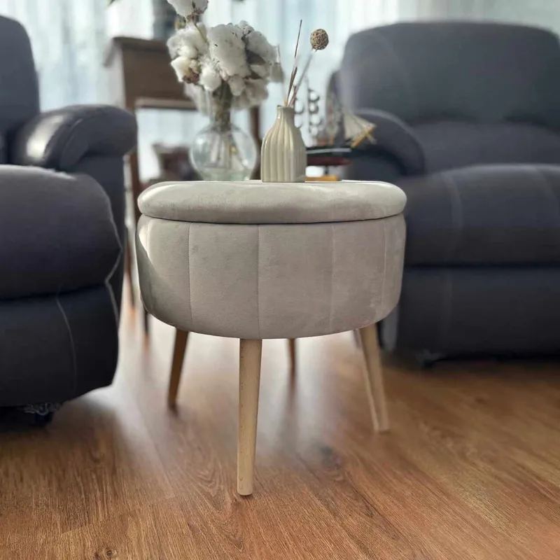 Retzow Sittpuff med förvaring 45 cm - Möbler - Vardagsrum - Stolar & sittmöbler - Sittpuff