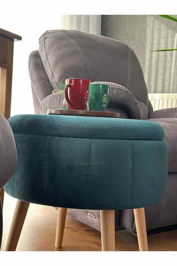 Retzow Sittpuff med förvaring 45 cm - Möbler - Vardagsrum - Stolar & sittmöbler - Sittpuff