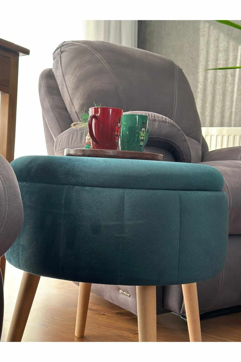 Retzow Sittpuff med förvaring 45 cm - Möbler - Vardagsrum - Stolar & sittmöbler - Sittpuff