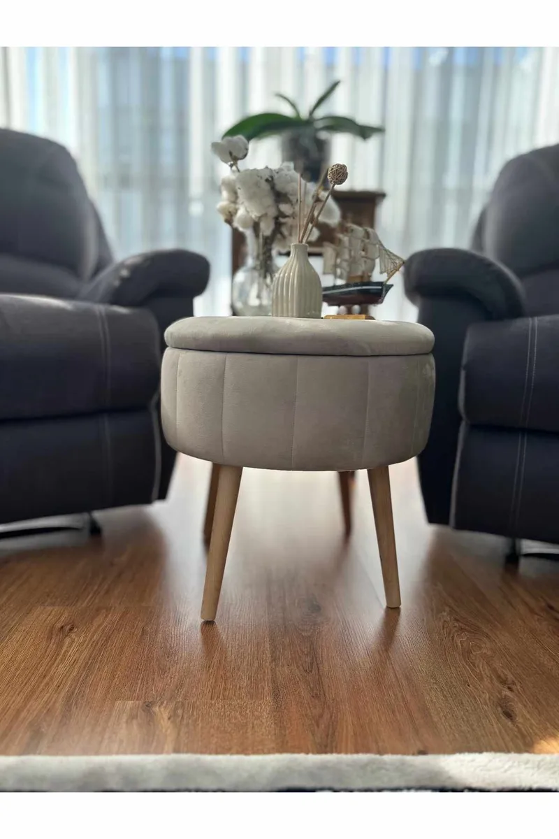 Retzow Sittpuff med förvaring 45 cm - Möbler - Vardagsrum - Stolar & sittmöbler - Sittpuff