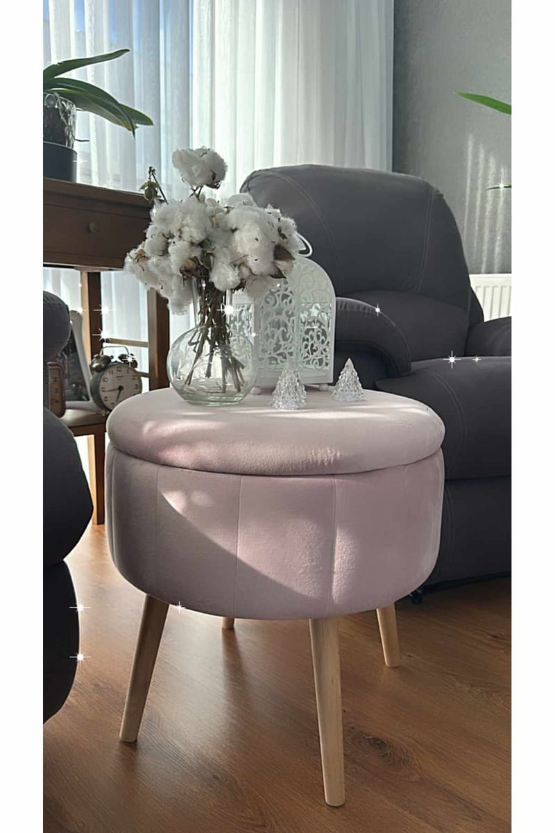 Retzow Sittpuff med förvaring 45 cm - Möbler - Vardagsrum - Stolar & sittmöbler - Sittpuff