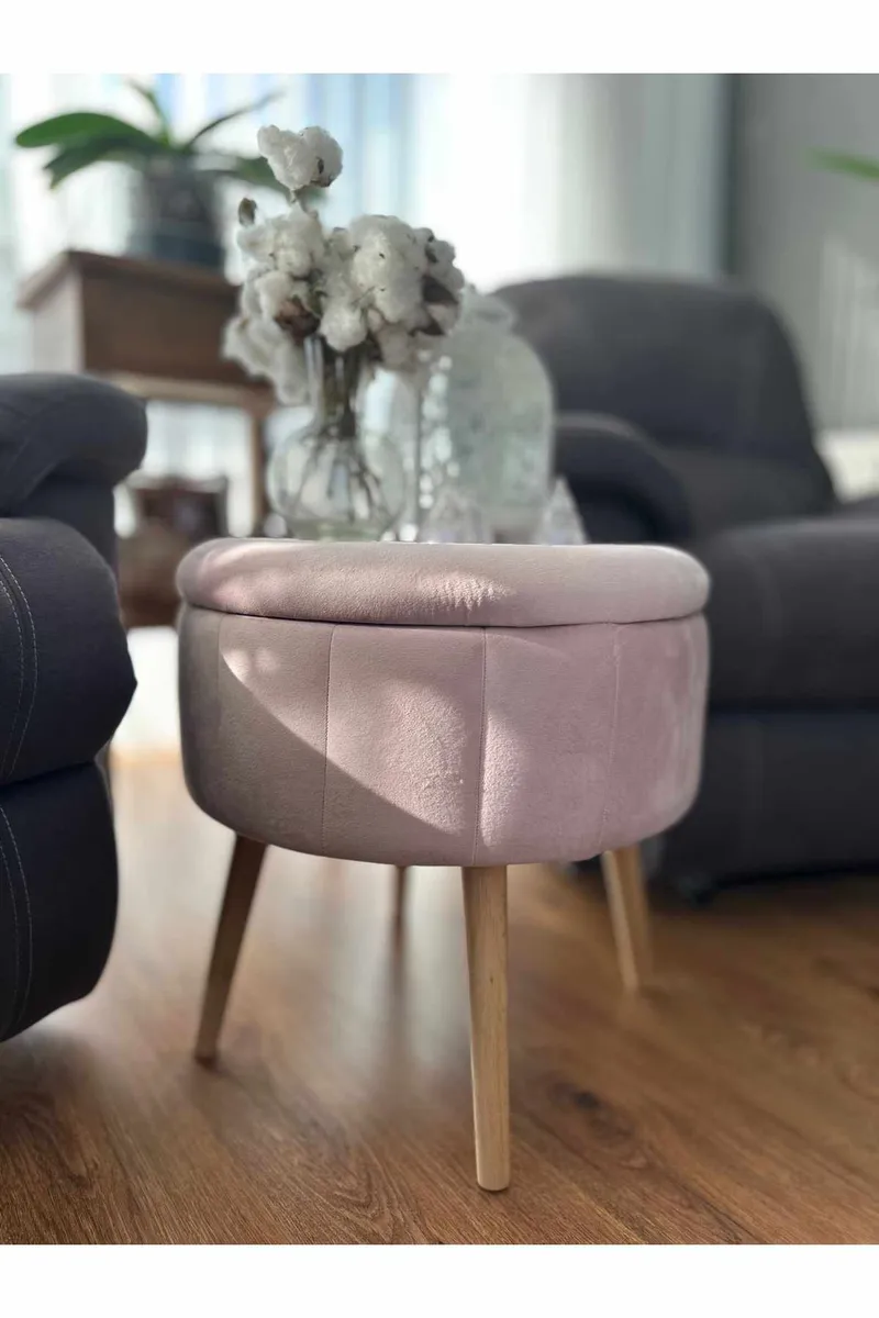 Retzow Sittpuff med förvaring 45 cm - Möbler - Vardagsrum - Stolar & sittmöbler - Sittpuff