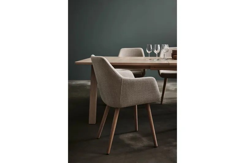 Rumba Karmstol - Beige - Möbler - Vardagsrum - Stolar & sittmöbler - Karmstolar