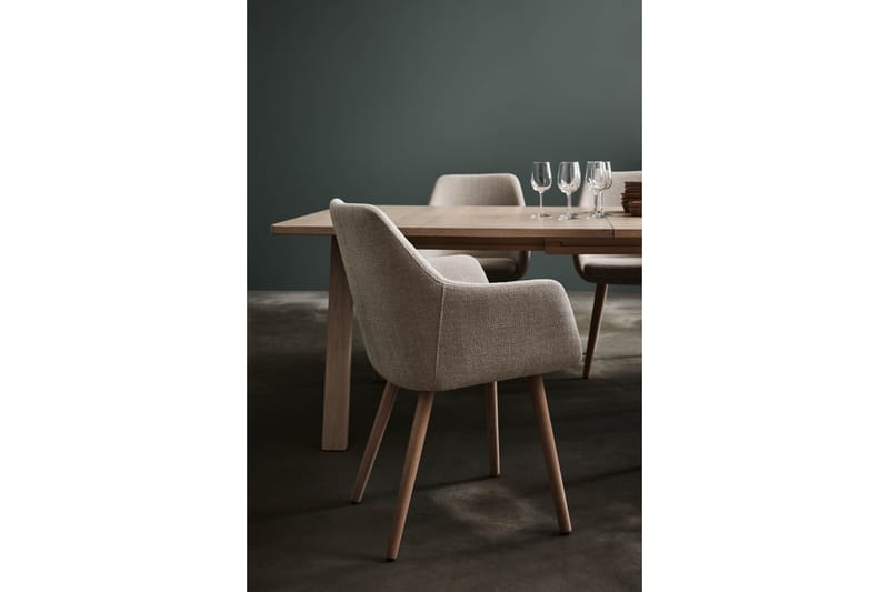 RUMBA Karmstol Beige - Möbler - Vardagsrum - Stolar & sittmöbler - Karmstolar