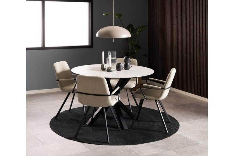 Samoti Karmstol - Beige - Möbler - Vardagsrum - Stolar & sittmöbler - Karmstolar