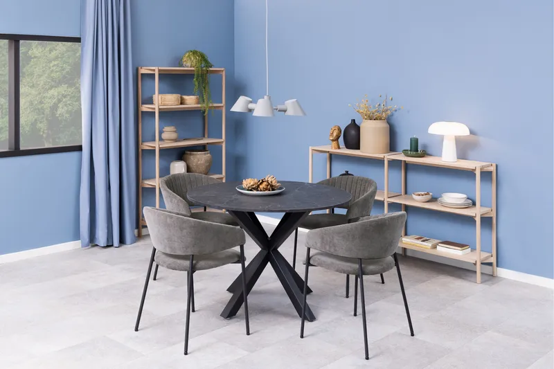 Sanno Karmstol - Grå - Möbler - Vardagsrum - Stolar & sittmöbler - Karmstolar