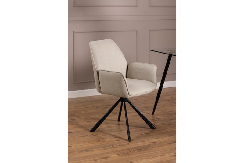 Sapana Karmstol - Beige - Möbler - Vardagsrum - Stolar & sittmöbler - Karmstolar