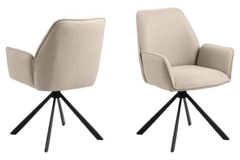 Sapana Karmstol - Beige - Möbler - Vardagsrum - Stolar & sittmöbler - Karmstolar