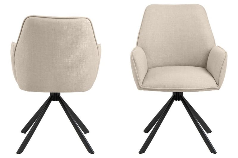 Sapana Karmstol - Beige - Möbler - Vardagsrum - Stolar & sittmöbler - Karmstolar