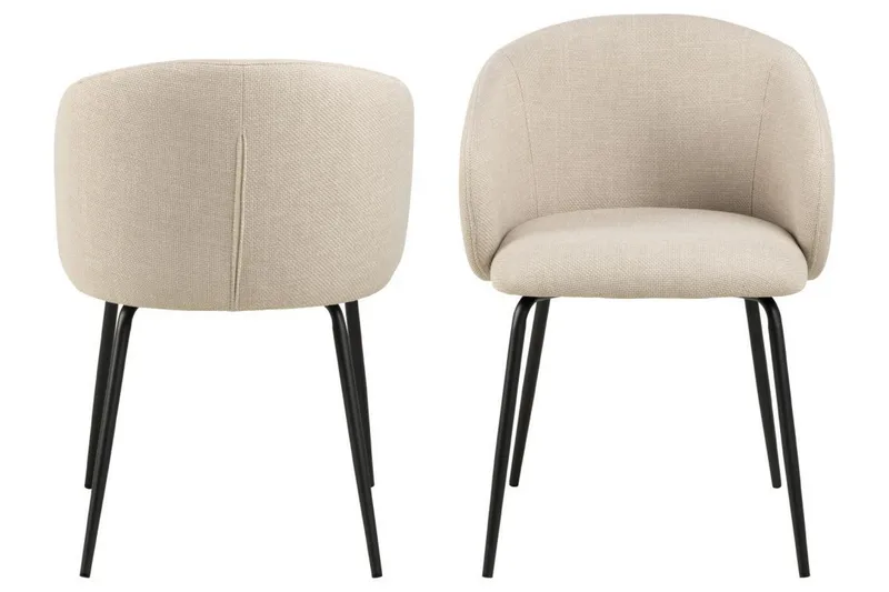 Sarad Karmstol - Beige - Möbler - Vardagsrum - Stolar & sittmöbler - Karmstolar