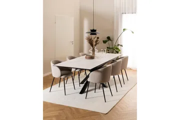 Sarad Karmstol - Beige - Möbler - Vardagsrum - Stolar & sittmöbler - Karmstolar