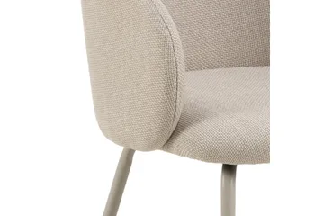 Sarad Karmstol - Beige - Möbler - Vardagsrum - Stolar & sittmöbler - Karmstolar