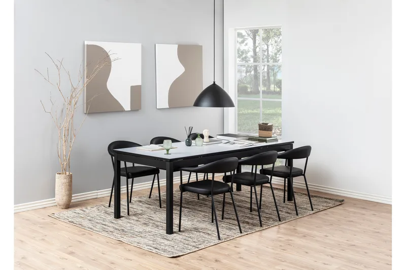 Sardo Karmstol - Svart - Möbler - Vardagsrum - Stolar & sittmöbler - Karmstolar