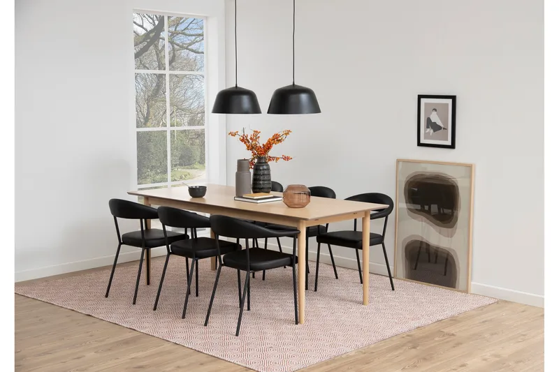 Sardo Karmstol - Svart - Möbler - Vardagsrum - Stolar & sittmöbler - Karmstolar