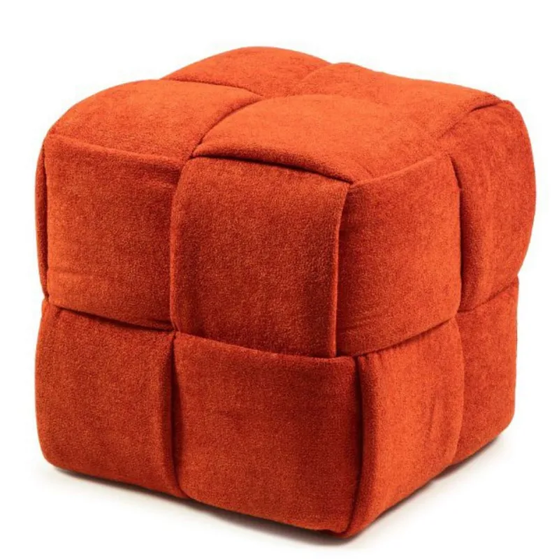 Senora Sittpuff 43 cm - Orange - Möbler - Vardagsrum - Stolar & sittmöbler - Sittpuff