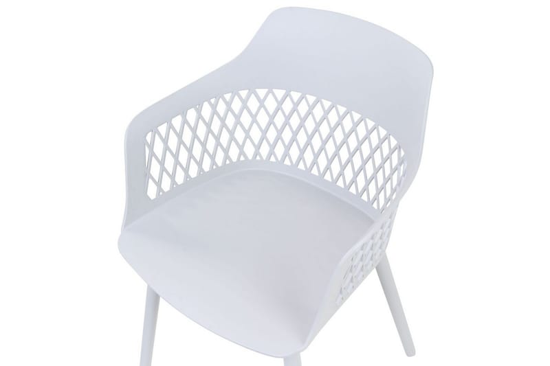 Set med 2 matstolar Almira - Grå - Möbler - Vardagsrum - Stolar & sittmöbler - Karmstolar