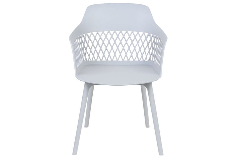 Set med 2 matstolar Almira - Grå - Möbler - Vardagsrum - Stolar & sittmöbler - Karmstolar