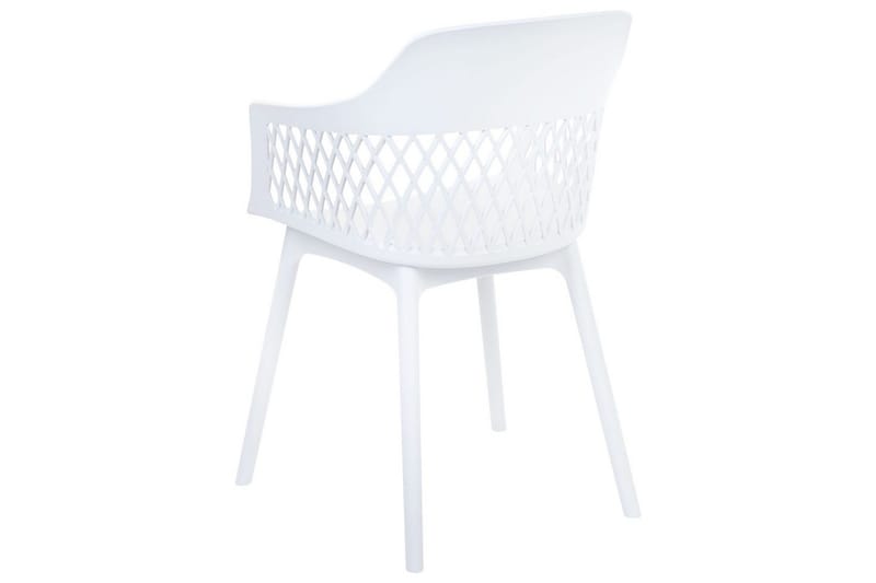 Set med 2 matstolar Almira - Vit - Möbler - Vardagsrum - Stolar & sittmöbler - Karmstolar