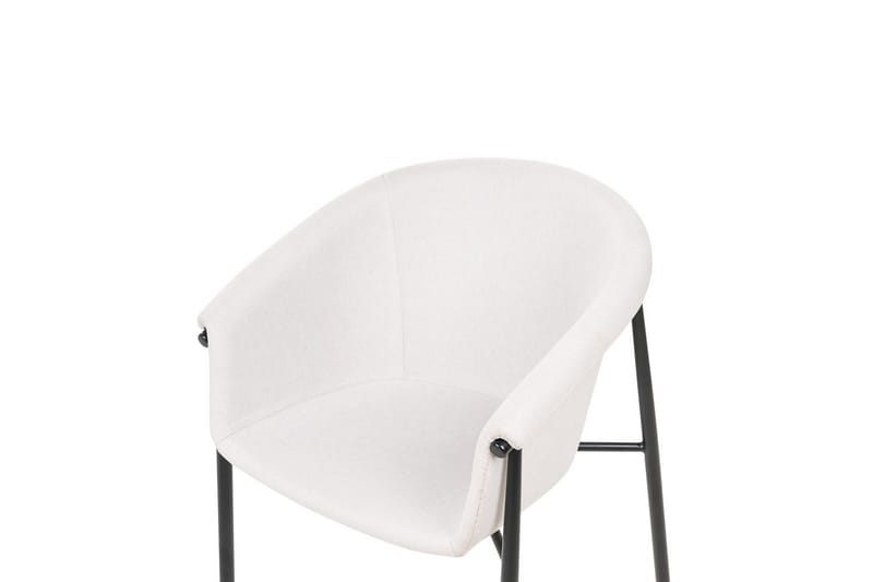 Set med 2 matstolar Ames - Beige, svart - Möbler - Vardagsrum - Stolar & sittmöbler - Karmstolar
