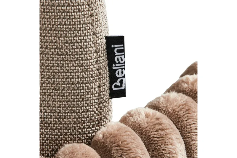 Set med 2 matstolar Amity - Beige, svart, brun - Möbler - Vardagsrum - Stolar & sittmöbler - Karmstolar