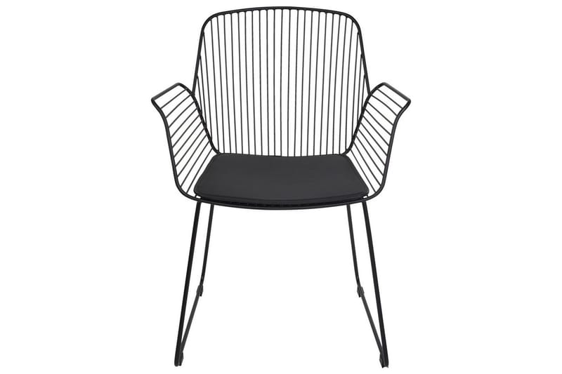 Set med 2 matstolar Appleton - Svart - Möbler - Vardagsrum - Stolar & sittmöbler - Karmstolar