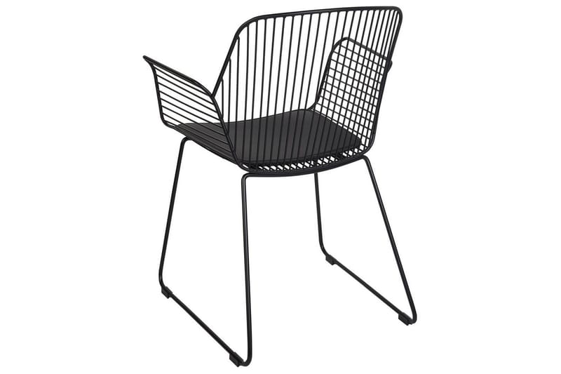 Set med 2 matstolar Appleton - Svart - Möbler - Vardagsrum - Stolar & sittmöbler - Karmstolar