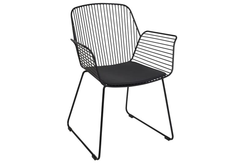 Set med 2 matstolar Appleton - Svart - Möbler - Vardagsrum - Stolar & sittmöbler - Karmstolar