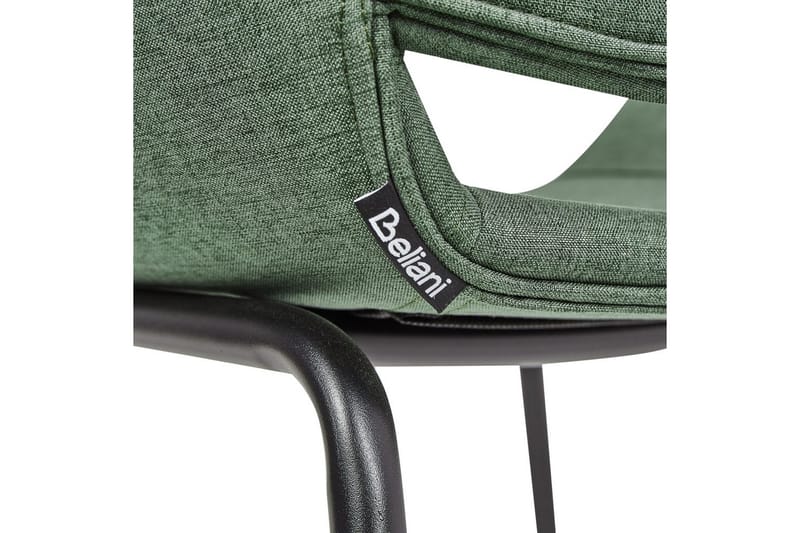 Set med 2 matstolar Axtel - Grön, Svart - Möbler - Vardagsrum - Stolar & sittmöbler - Karmstolar