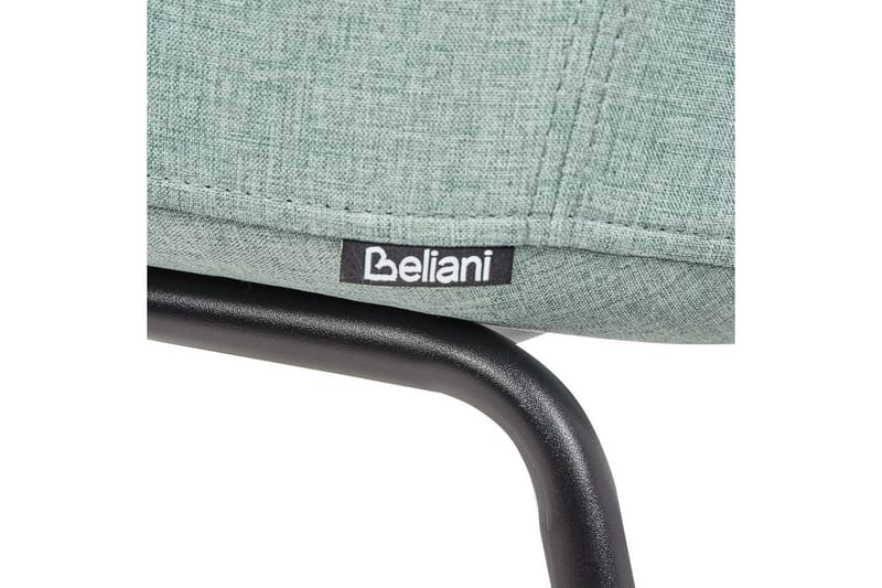 Set med 2 matstolar Belfield - Mintgrön, Svart - Möbler - Vardagsrum - Stolar & sittmöbler - Karmstolar