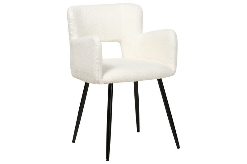 Set med 2 matstolar Bouclé Sanilac - Möbler - Vardagsrum - Stolar & sittmöbler - Karmstolar