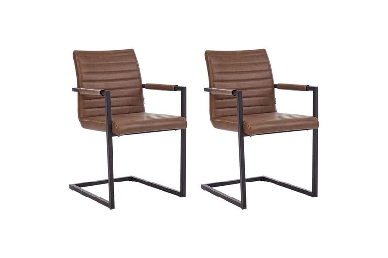 Set med 2 matstolar Buford