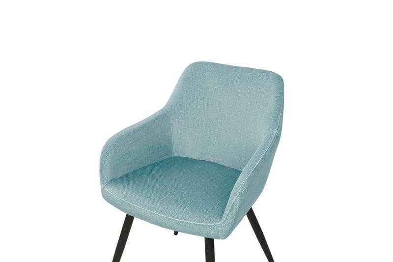 Set med 2 matstolar Casmalia - Blå, Svart - Möbler - Vardagsrum - Stolar & sittmöbler - Karmstolar