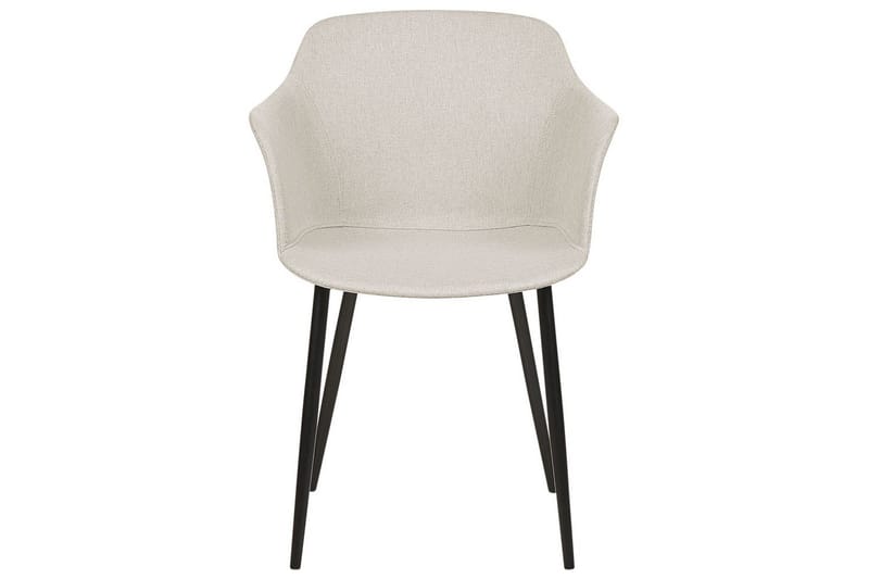 Set med 2 matstolar Elim - Beige, svart - Möbler - Vardagsrum - Stolar & sittmöbler - Karmstolar