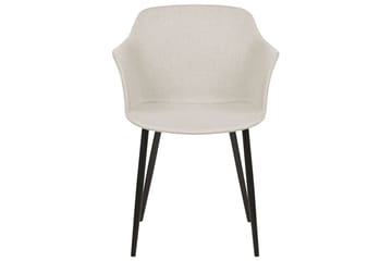 Set med 2 matstolar Elim - Beige, svart - Möbler - Vardagsrum - Stolar & sittmöbler - Karmstolar