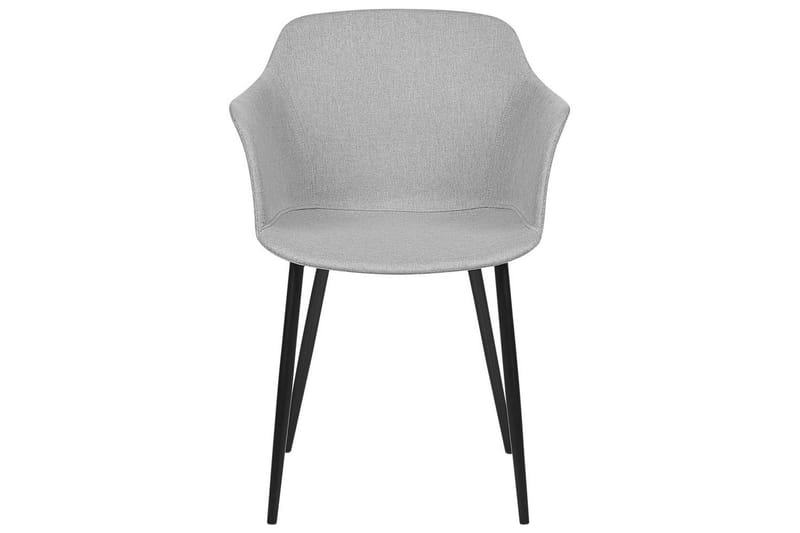 Set med 2 matstolar Elim - Grå, svart - Möbler - Vardagsrum - Stolar & sittmöbler - Karmstolar