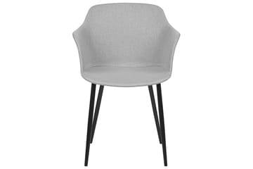 Set med 2 matstolar Elim - Grå, svart - Möbler - Vardagsrum - Stolar & sittmöbler - Karmstolar