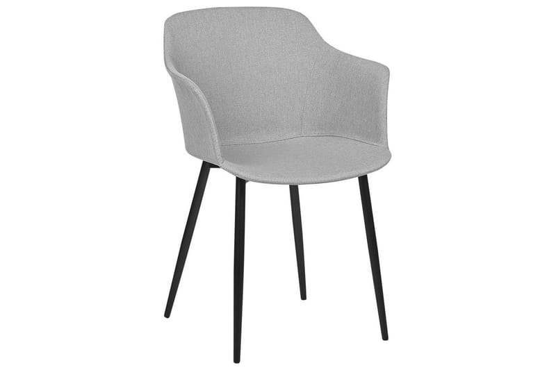 Set med 2 matstolar Elim - Grå, svart - Möbler - Vardagsrum - Stolar & sittmöbler - Karmstolar