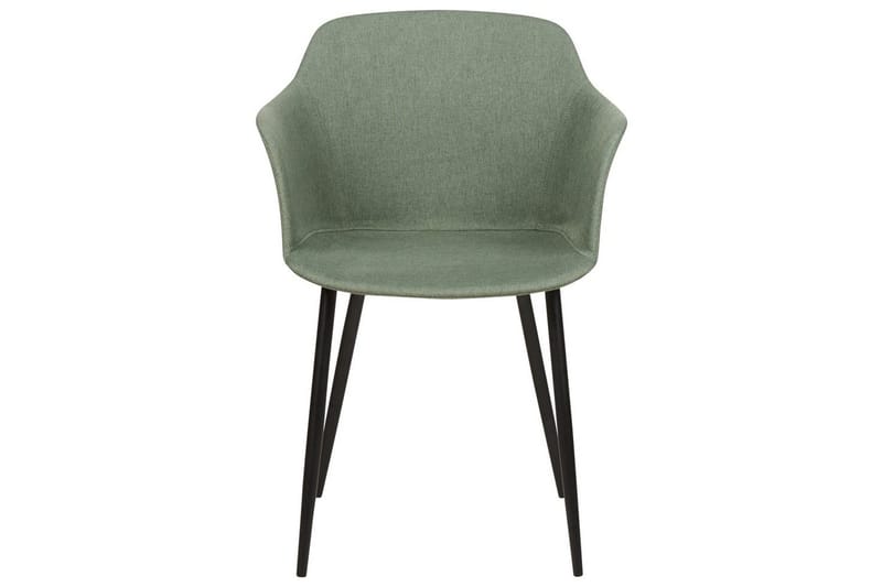 Set med 2 matstolar Elim - Grön, Svart - Möbler - Vardagsrum - Stolar & sittmöbler - Karmstolar