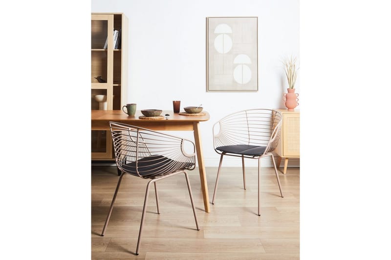 Set med 2 matstolar Hoback - Möbler - Vardagsrum - Stolar & sittmöbler - Karmstolar