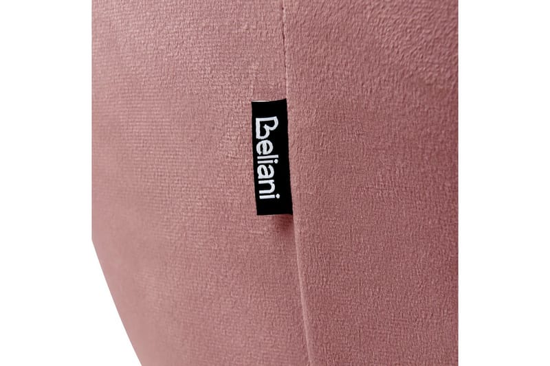 Set med 2 matstolar Loverna - Rosa, guld/Sammet - Möbler - Vardagsrum - Stolar & sittmöbler - Karmstolar