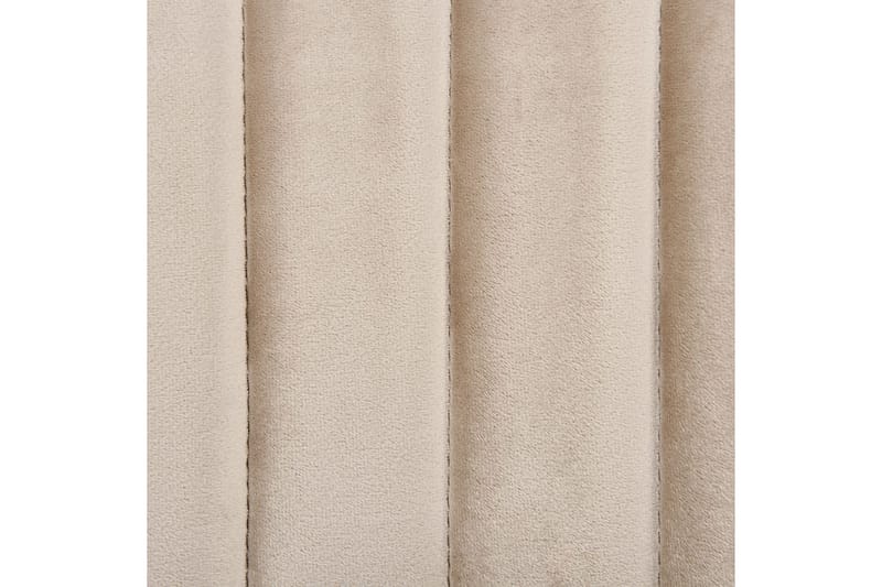 Set med 2 matstolar Mariposa - Beige, svart/Sammet - Möbler - Vardagsrum - Stolar & sittmöbler - Karmstolar