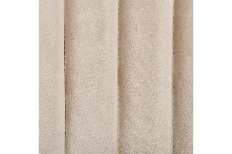 Set med 2 matstolar Mariposa - Beige, svart/Sammet - Möbler - Vardagsrum - Stolar & sittmöbler - Karmstolar