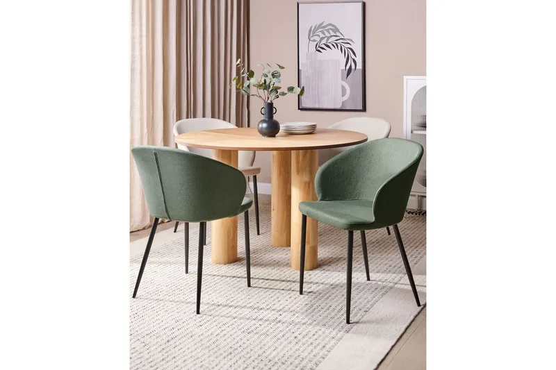 Set med 2 matstolar Mason - Möbler - Vardagsrum - Stolar & sittmöbler - Karmstolar