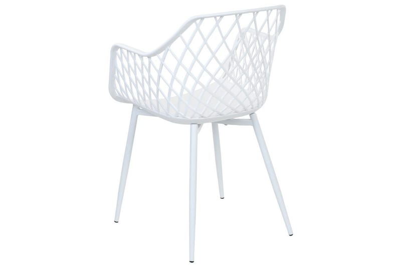Set med 2 matstolar Nashua ll - Vit - Möbler - Vardagsrum - Stolar & sittmöbler - Karmstolar