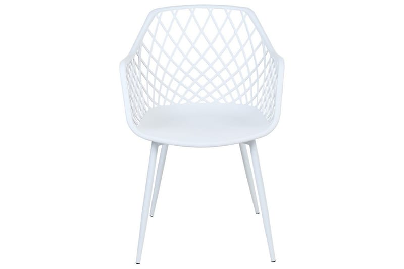 Set med 2 matstolar Nashua ll - Vit - Möbler - Vardagsrum - Stolar & sittmöbler - Karmstolar